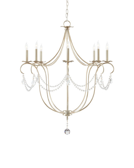 Crystal Lights Large Silver Chandelier (92|9891)