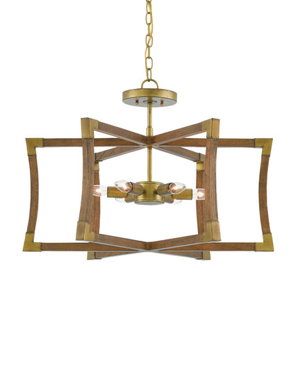 Bastian Small Chestnut Semi-Flush Mount (92|9000-0221)