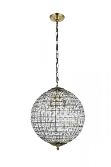 Earlene 3 light 16 inch antique bronze pendant (758|LD5026)