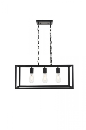 Resolute 3 light black Pendant (758|LD4063D25BK)