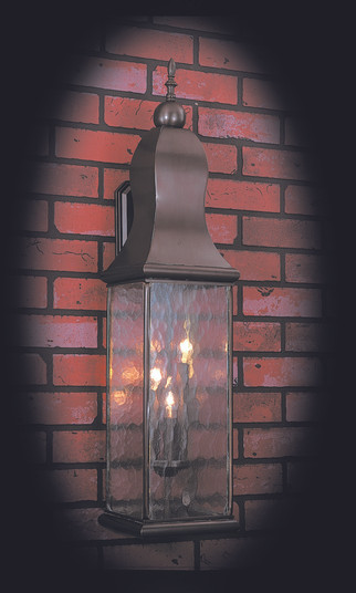 3-Light Raw Copper Marquis Exterior Wall Mount (84|9268 RC)