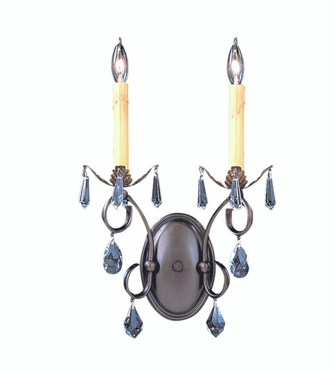 2-Light Mahogany Bronze Liebestraum Sconce (84|9902 MB)