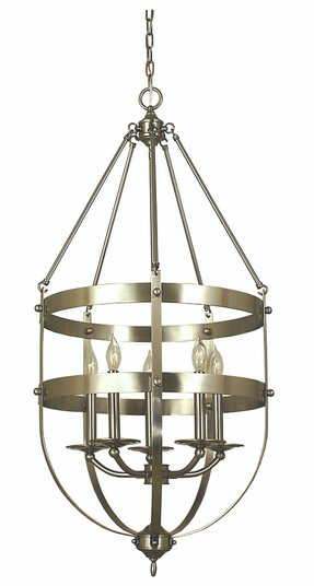 5-Light Antique Brass Hannover Dining Chandelier (84|1017 AB)