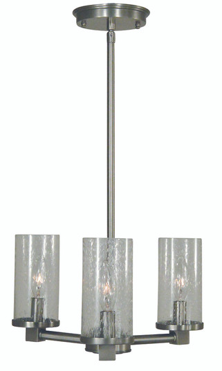 3-Light Brushed Nickel Lexi Chandelier (84|3063 BN)