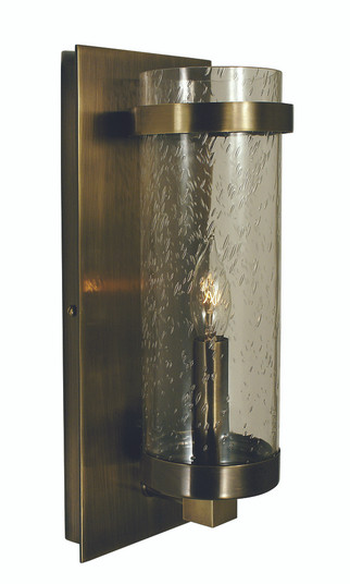 1-Light Antique Brass/Frosted Glass Hammersmith Sconce (84|4431 AB/F)