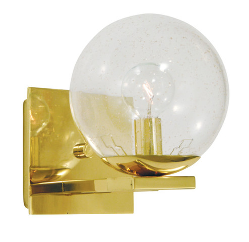 1-Light Polished Brass Jupiter Bath Sconce (84|4831 PB)