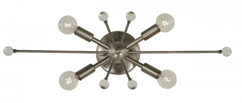 4-Light Brushed Nickel Supernova Sconce (84|5324 BN)