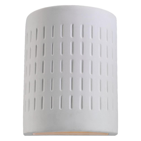 Paintable Ceramic Sconces transitional 1-light outdoor exterior Dark Sky compliant wall lantern scon (38|83046-714)