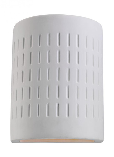 Paintable Ceramic Sconces transitional 1-light outdoor exterior Dark Sky compliant wall lantern scon (38|83046-714)