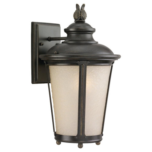 Cape May traditional 1-light outdoor exterior medium wall lantern sconce in burled iron grey finish (38|88241-780)