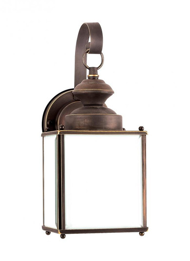 Jamestowne transitional 1-light medium outdoor exterior Dark Sky compliant wall lantern sconce in an (38|84157D-71)