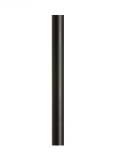 Outdoor Posts traditional outdoor exterior aluminum post in black finish (38|8101-12)