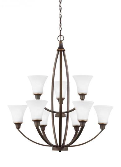 Nine Light Chandelier (38|3113209-715)