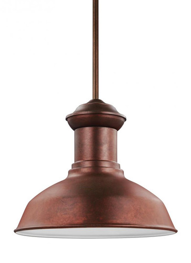 Fredricksburg traditional 1-light outdoor exterior Dark Sky compliant ceiling hanging pendant in wea (38|6247701-44)