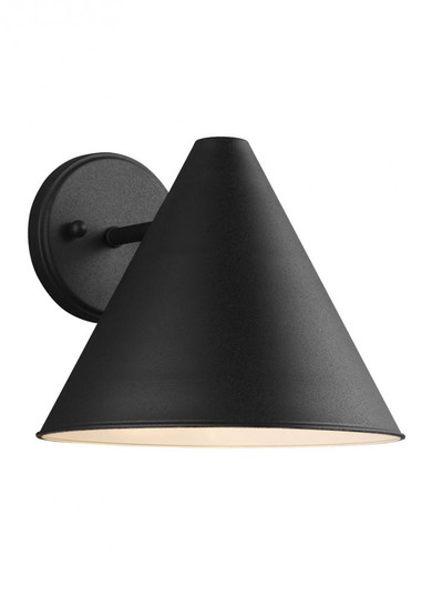 Crittenden mid century modern 1-light outdoor exterior Dark Sky compliant medium wall lantern sconce (38|8538501-12)