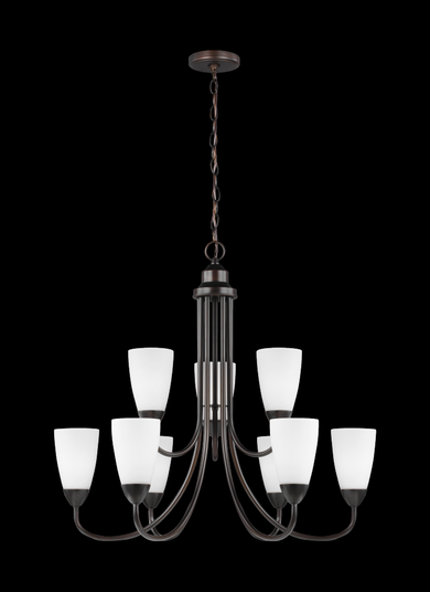 Nine Light Chandelier (38|3120209EN3-710)