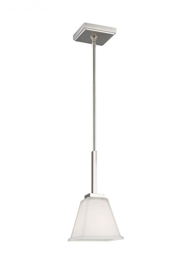 Ellis Harper classic 1-light indoor dimmable ceiling hanging single pendant light in brushed nickel (38|6113701-962)