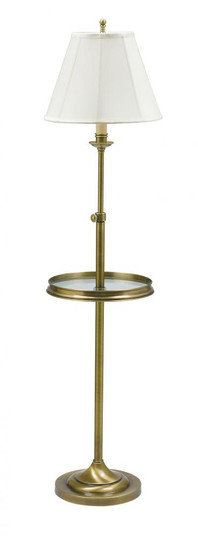 Club Adjustable Floor Lamp with Table (34|CL202-AB)