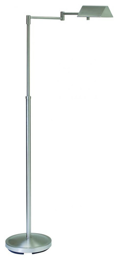 Pinnacle Adjustable Halogen Floor Lamp (34|PIN400-SN)