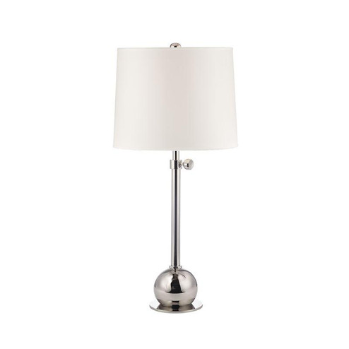 1 LIGHT ADJUSTABLE TABLE LAMP (57|L114-PN-WS)