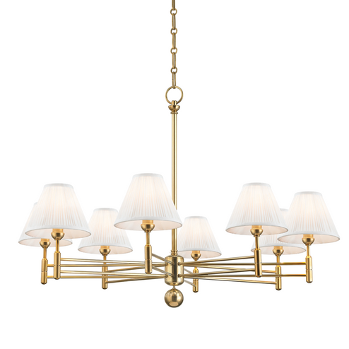 8 LIGHT CHANDELIER (57|MDS106-AGB)