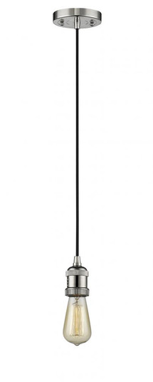 Bare Bulb - 1 Light - 3 inch - Polished Nickel - Cord hung - Mini Pendant (3442|200C-PN)