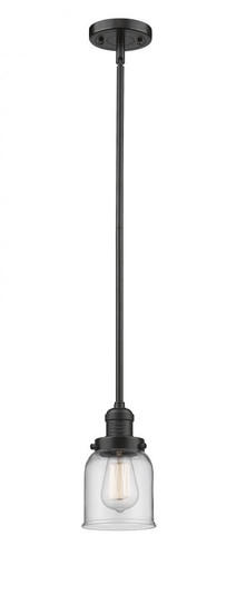 Bell - 1 Light - 5 inch - Oil Rubbed Bronze - Stem Hung - Mini Pendant (3442|201S-OB-G52)