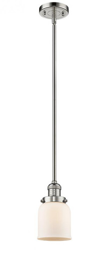 Bell - 1 Light - 5 inch - Polished Nickel - Stem Hung - Mini Pendant (3442|201S-PN-G51)