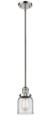 Bell - 1 Light - 5 inch - Polished Nickel - Stem Hung - Mini Pendant (3442|201S-PN-G52)