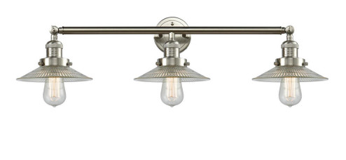 Halophane - 3 Light - 33 inch - Brushed Satin Nickel - Bath Vanity Light (3442|205-SN-G2)