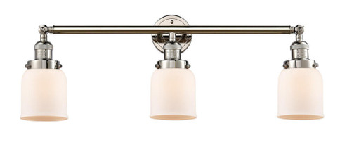 Bell - 3 Light - 30 inch - Polished Nickel - Bath Vanity Light (3442|205-PN-G51)