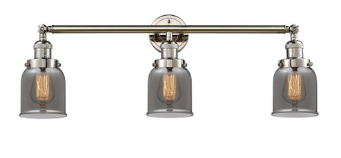 Bell - 3 Light - 30 inch - Polished Nickel - Bath Vanity Light (3442|205-PN-G53)