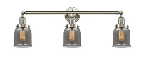 Bell - 3 Light - 30 inch - Brushed Satin Nickel - Bath Vanity Light (3442|205-SN-G53)