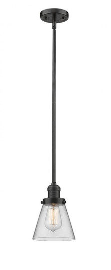 Cone - 1 Light - 6 inch - Oil Rubbed Bronze - Stem Hung - Mini Pendant (3442|201S-OB-G62)