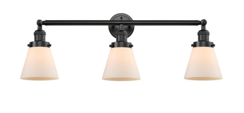 Cone - 3 Light - 30 inch - Oil Rubbed Bronze - Bath Vanity Light (3442|205-OB-G61)