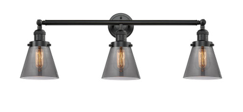 Cone - 3 Light - 30 inch - Oil Rubbed Bronze - Bath Vanity Light (3442|205-OB-G63)