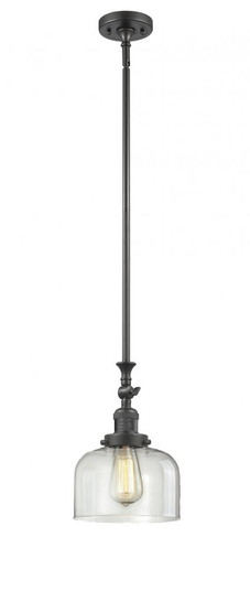 Bell - 1 Light - 8 inch - Oil Rubbed Bronze - Stem Hung - Adjustable Mini Pendant (3442|206-OB-G72)