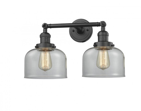 Bell - 2 Light - 19 inch - Oil Rubbed Bronze - Adjustable Bath Vanity Light (3442|208-OB-G72)