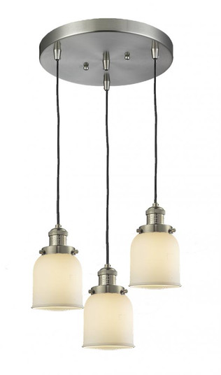 Small Bell 3 Light Multi-Pendant (3442|211/3-SN-G51)
