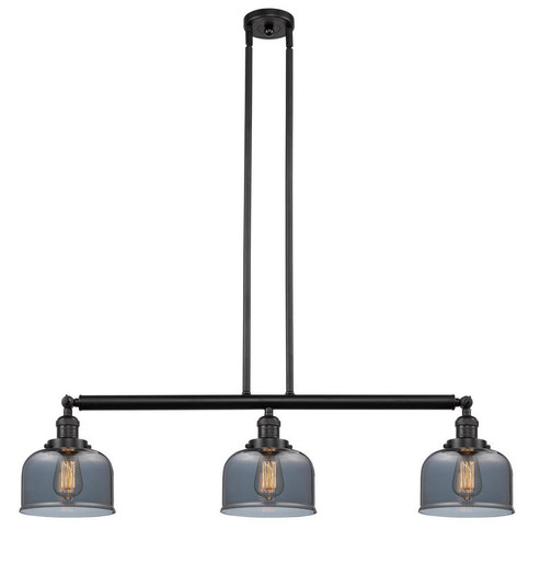 Bell - 3 Light - 41 inch - Oil Rubbed Bronze - Stem Hung - Adjustable Island Light (3442|213-OB-G73)