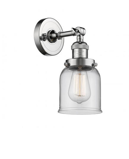 Bell - 1 Light - 5 inch - Polished Chrome - Adjustable Sconce (3442|203-PC-G52)