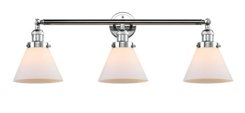Cone - 3 Light - 32 inch - Polished Chrome - Bath Vanity Light (3442|205-PC-G41)