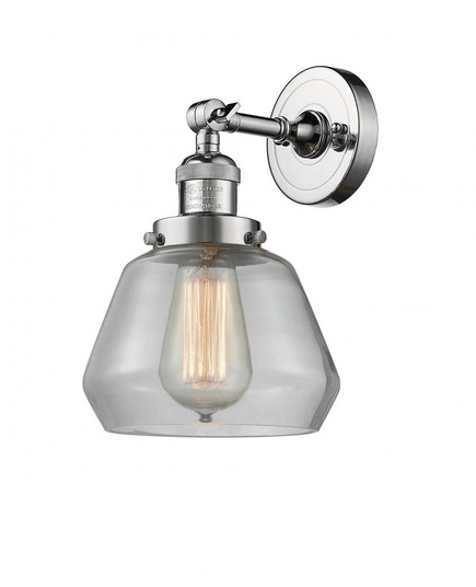 Fulton - 1 Light - 7 inch - Polished Chrome - Adjustable Sconce (3442|203-PC-G172)