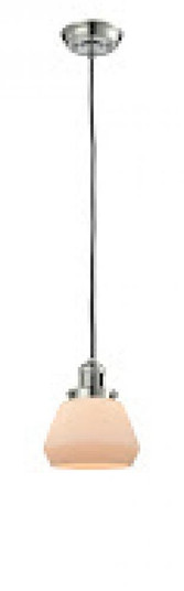 Fulton - 1 Light - 7 inch - Polished Nickel - Cord hung - Mini Pendant (3442|201C-PN-G171)