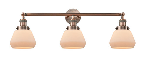 Fulton - 3 Light - 30 inch - Antique Copper - Bath Vanity Light (3442|205-AC-G171)