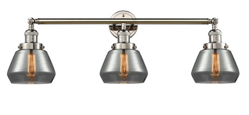 Fulton - 3 Light - 30 inch - Polished Nickel - Bath Vanity Light (3442|205-PN-G173)