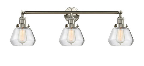 Fulton - 3 Light - 30 inch - Brushed Satin Nickel - Bath Vanity Light (3442|205-SN-G172)
