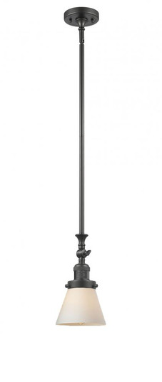 Cone - 1 Light - 6 inch - Oil Rubbed Bronze - Stem Hung - Adjustable Mini Pendant (3442|206-OB-G61)