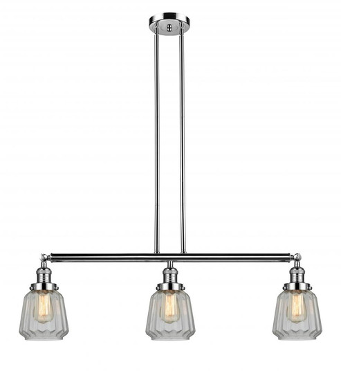 Chatham - 3 Light - 39 inch - Polished Nickel - Stem Hung - Island Light (3442|213-PN-G142)