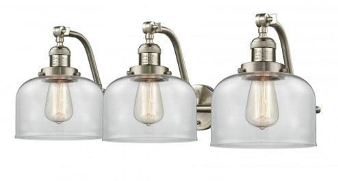 Bell - 3 Light - 28 inch - Brushed Satin Nickel - Adjustable Bath Vanity Light (3442|515-3W-SN-G72)